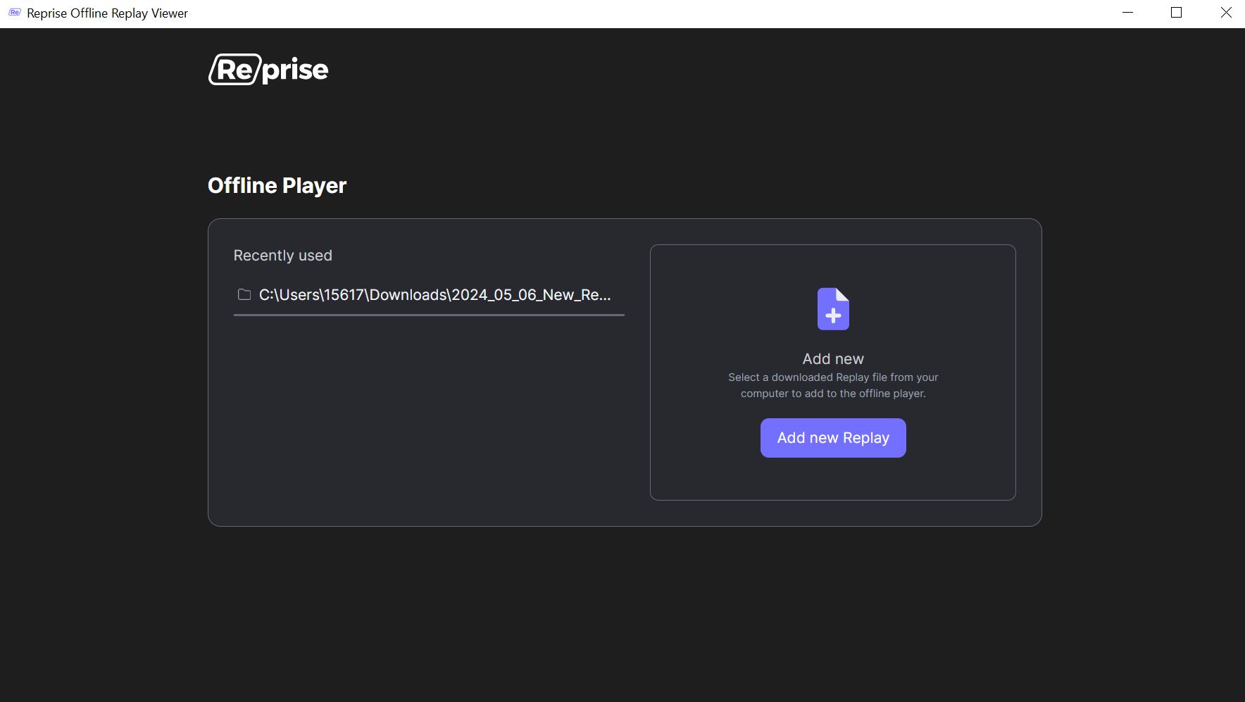 Offline Player open.JPG
